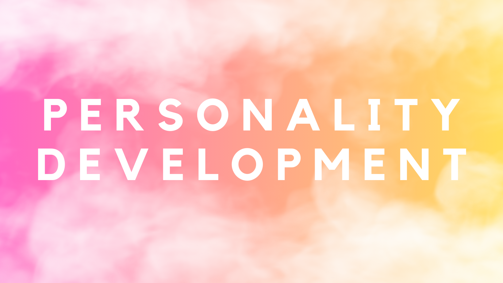 PERSONALITY DEVELOPMENT, Kls C6 (Genap 2023)