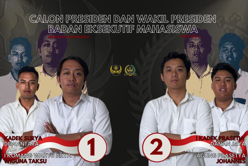 Bilik Suara Pemira Presiden dan Wakil Presiden BEM Universitas Warmadewa Tahun 2025